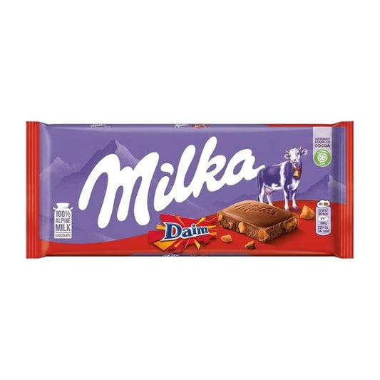Milka Chocolate Daim, 100gr