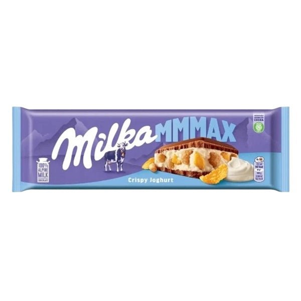 Milka Crispy Joghurt chocolate bar 