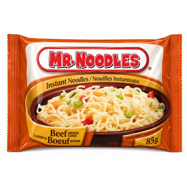 Mr.Noodles Beef (85gr)