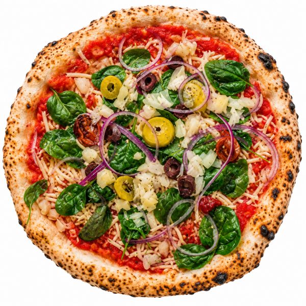 NICLI Pizza Vegan Mediterranean 10", 445gr
