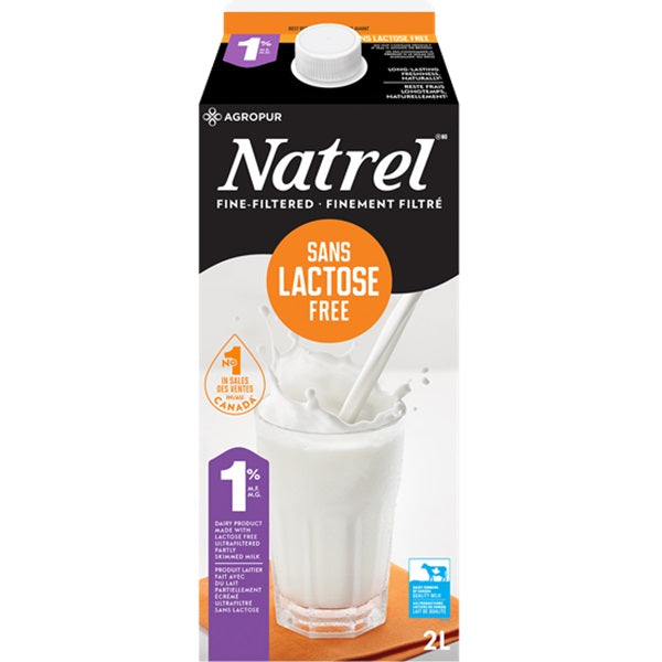 Natrel 1% Lactose Free Milk, 1L