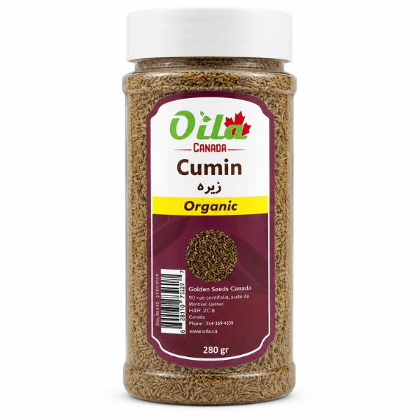 Oila Cumin Seeds Organic, 280gr