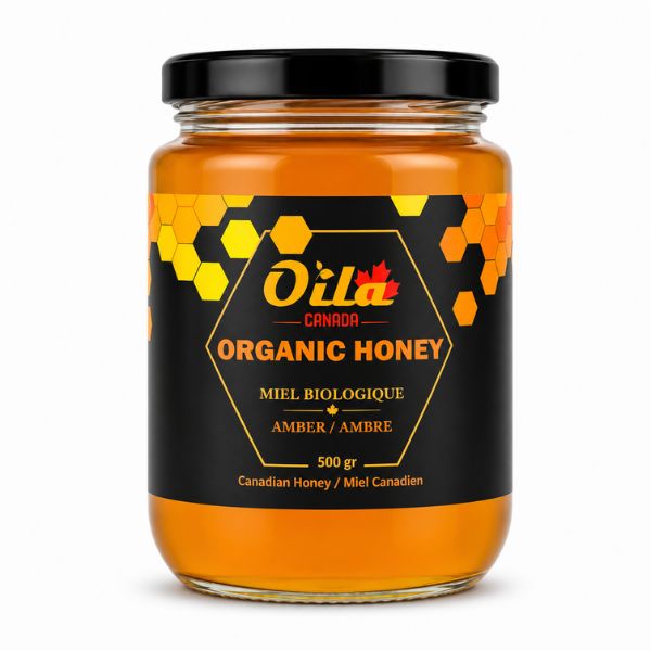 Oila Organic Honey, 500gr