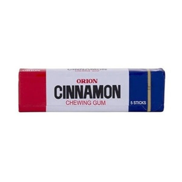 Orion cinnamon chewing gum