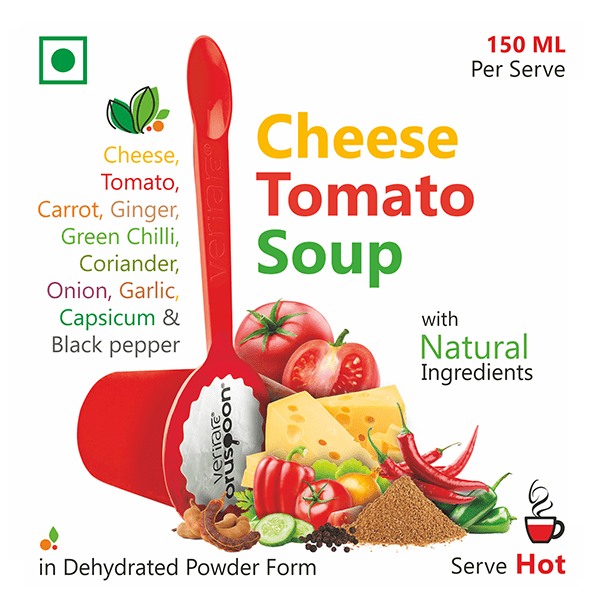 Oruspoon Cheese Tomato Soup, 10gr