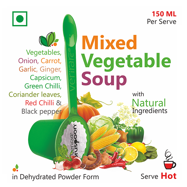 Oruspoon Mixed Vegetable Soup, 10gr