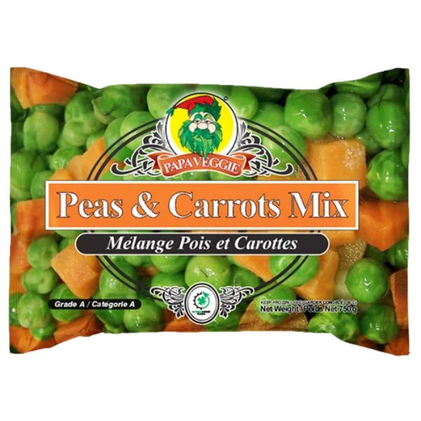 Papa Veggie Peas & Carrots, 750gr