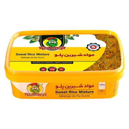 مواد شیرین پلو پاپاوجی