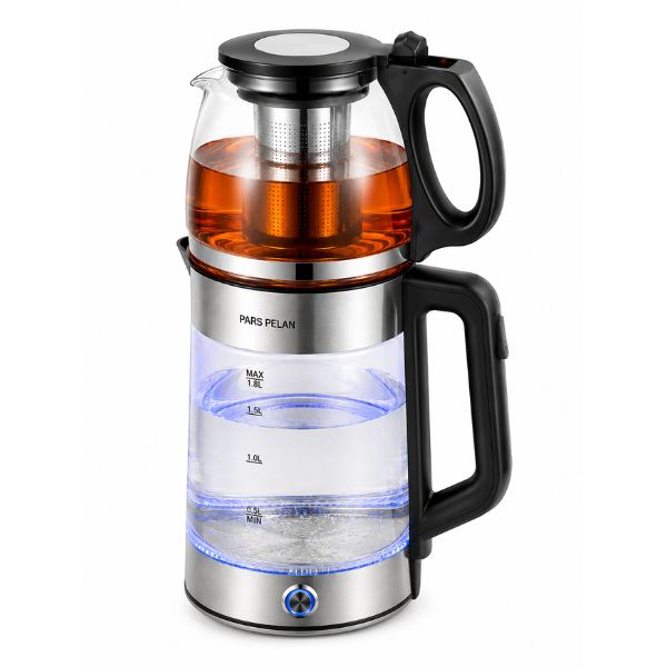 Pars Pelan Glass Tea Maker, 1.8L