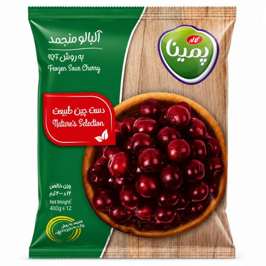 Pemina Frozen Pitted Sour Cherry, 400gr