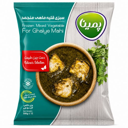 Pemina Mixed Vegetables Ghalieh Mahi, 400gr