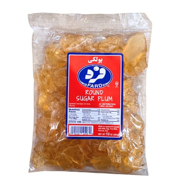 Persian round sugar plum treat