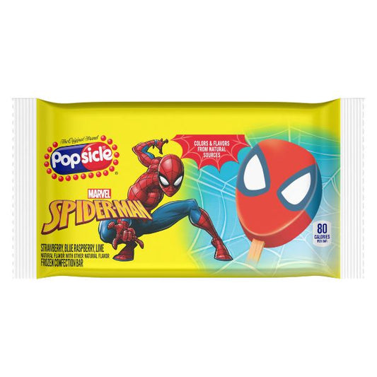 Popsicle Spiderman Face Piece, 100mL