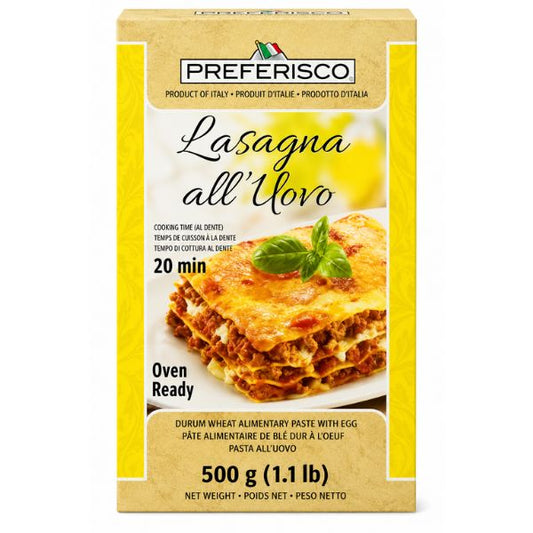 Preferisco Lasagna Egg Oven Ready, 500gr