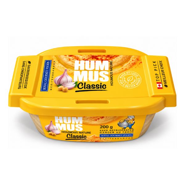 Royal Gourmet Hummus Regular, 200gr