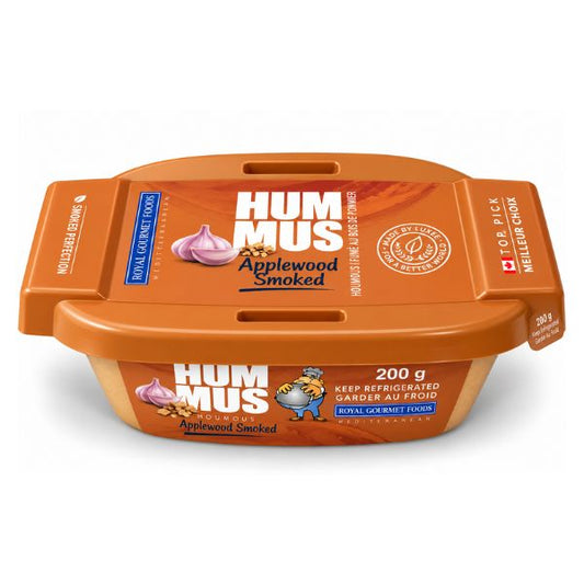 Royal Gourmet Hummus Smoked Applewood, 200gr