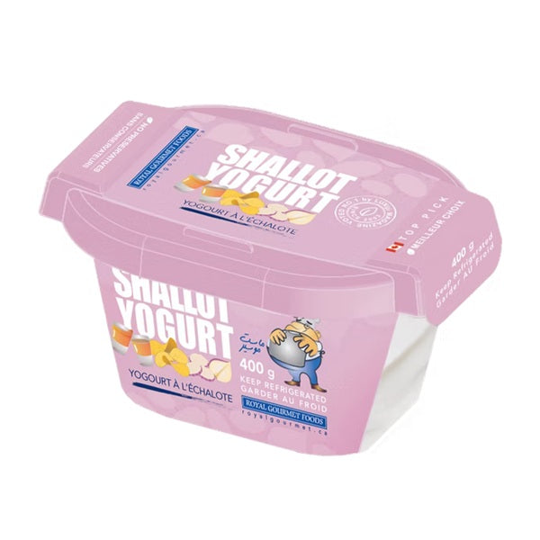 Royal Gourmet Yogurt Shallot, 400gr