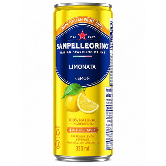 S.Pellegrino Sparkling Water Lemons, 330ml