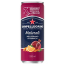 S.Pellegrino Sparkling Water with Pomegranate flavor, 330mL