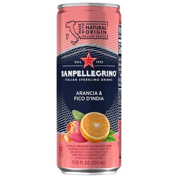 S.Pellegrino Sparkling Water with Prickly Pear flavor, 330mL
