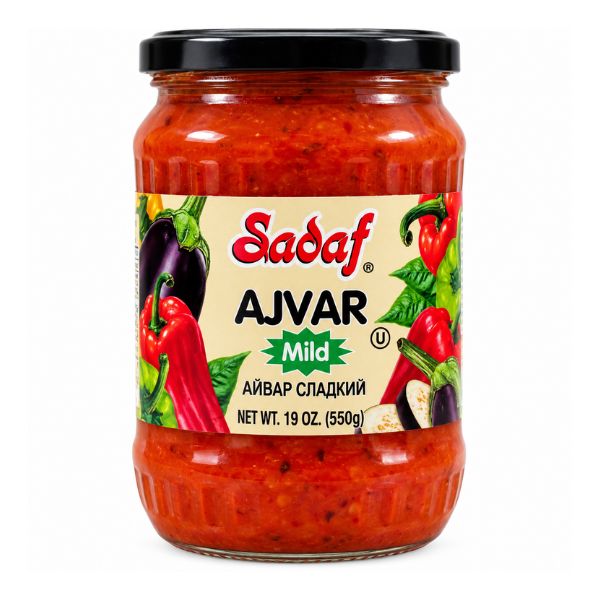 Sadaf Ajvar Mild, 550gr