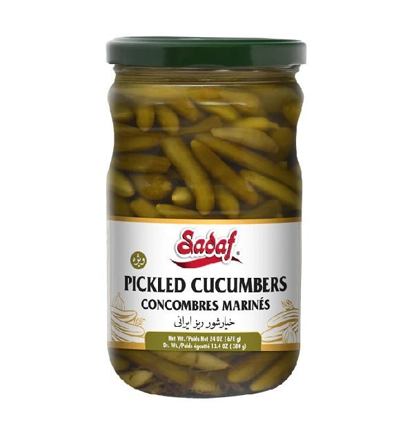 Sadaf Cucumbers Pickled Small, 670gr