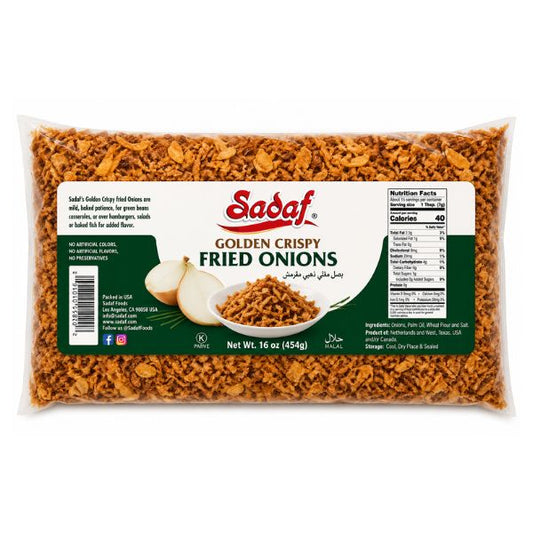 Sadaf Fried Crispy Onions,453gr