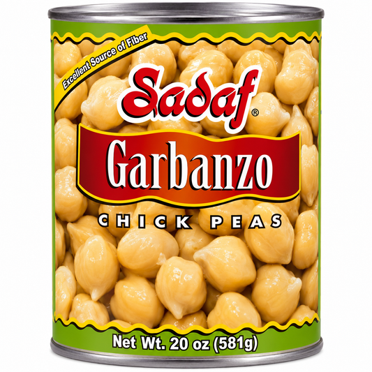Sadaf Garbanzo Chickpeas, 581gr