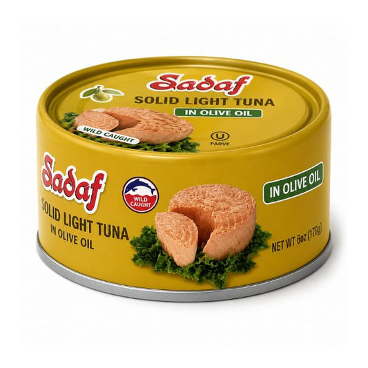 Sadaf Light Tuna in Olive Oil, 170gr