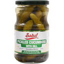Sadaf Pickled Cucumber With Dill, 670gr