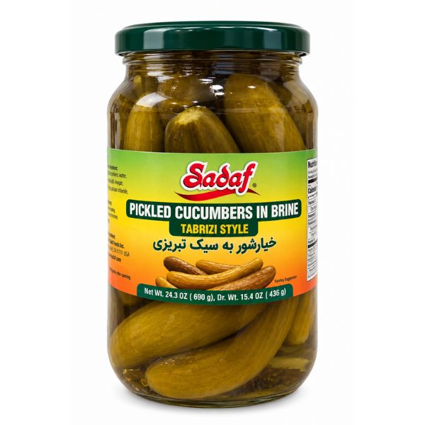 Sadaf Tabrizi Cucumber Brine, 690gr