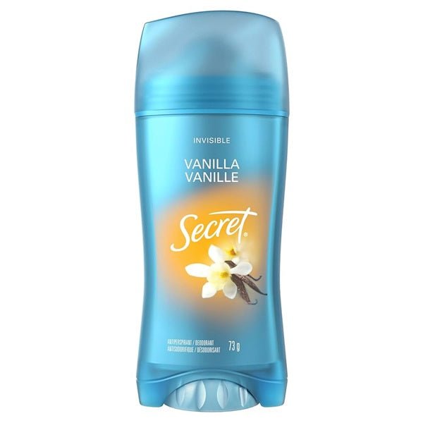 Secret Invisible Deodorant Vanilla, 73gr
