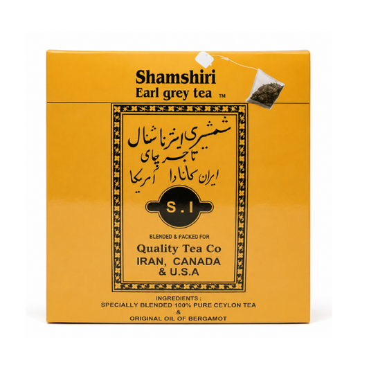 Shamshiri Earl Gray Teabag, 50pcs
