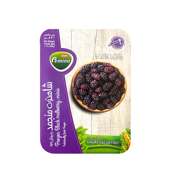 Pemina Frozen Black Mulberry, 400gr