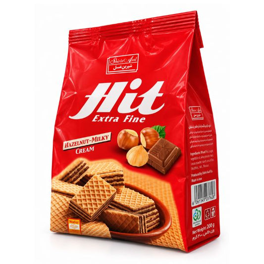 Shirin Asal Hit Hazelnut Cream Wafer, 200gr
