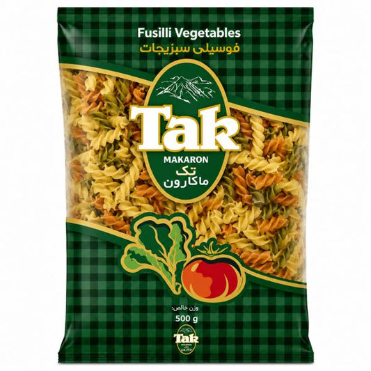 Tak Makaron Fusilli Vegetables, 500gr