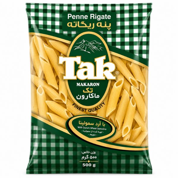 Tak Makaron Penne Rigate, 500gr