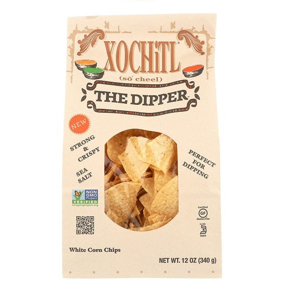 Xochitl White Corn Chips, 340gr