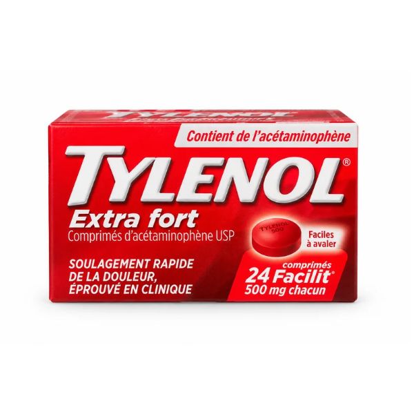 Tylenol Extra Fort, 24 tabs