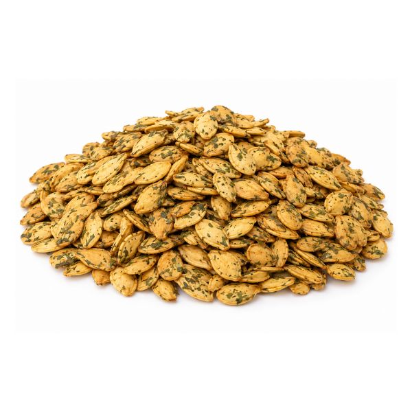 V-Graines de citrouille rôties à la menthe, 450 g