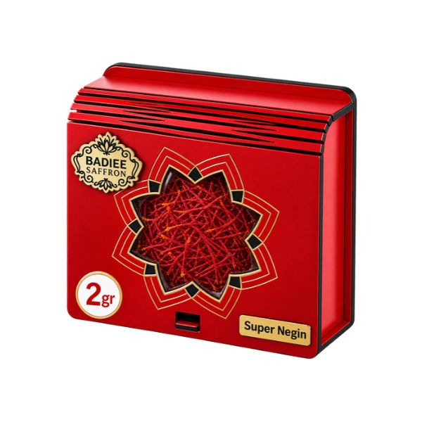 Badiee Saffron Yaghout Box, 2gr