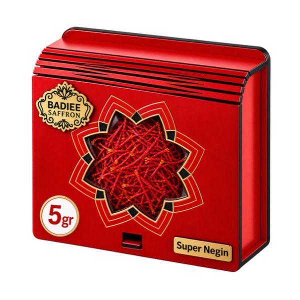 Badiee Saffron Yaghout Box, 5gr