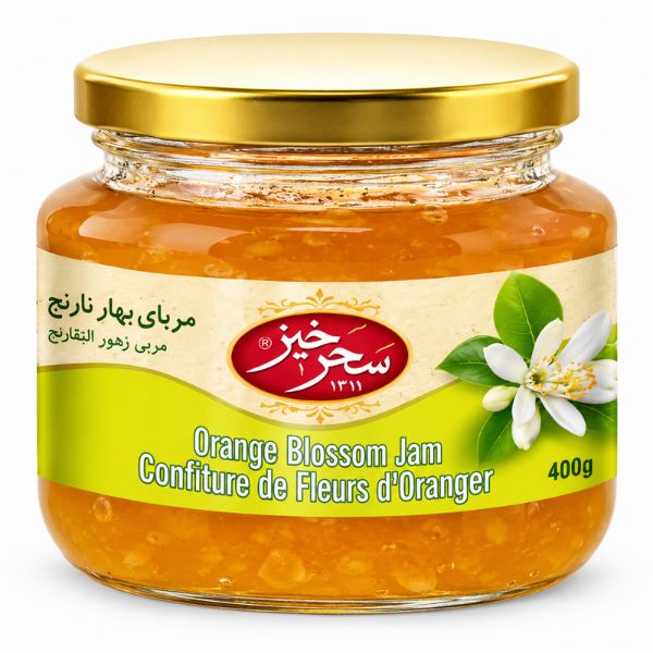 Saharkhiz Orange Blossom Jam, 400gr
