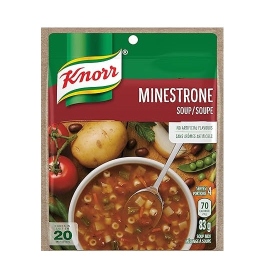 Knorr Minestrone Soup Mix, 83gr