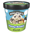 Ben and Jerry's Ice Cream Chunky Monkey, 473mL