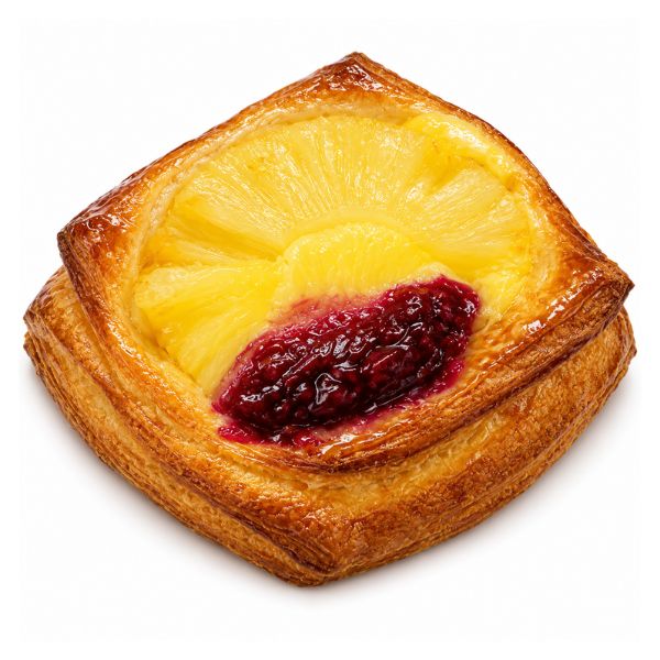 V-Pineapple Raspberry Danish