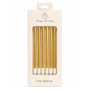 Gold Candle Set, 6pcs