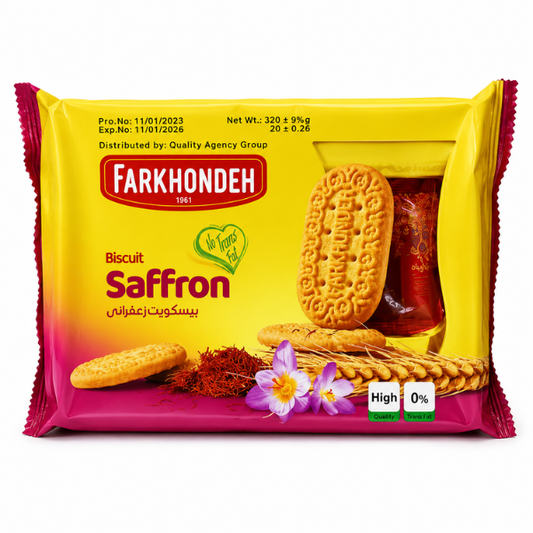Farkhondeh Safrron Biscuit, 320gr