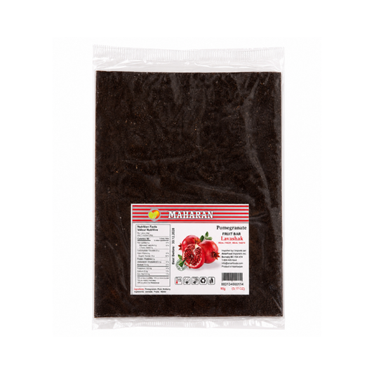 Maharan Pomegranate Flat Fruit Bar, 90gr