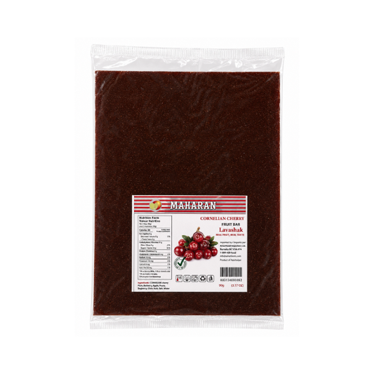 Maharan Cornelian Cherry Flat Fruit Bar, 90gr